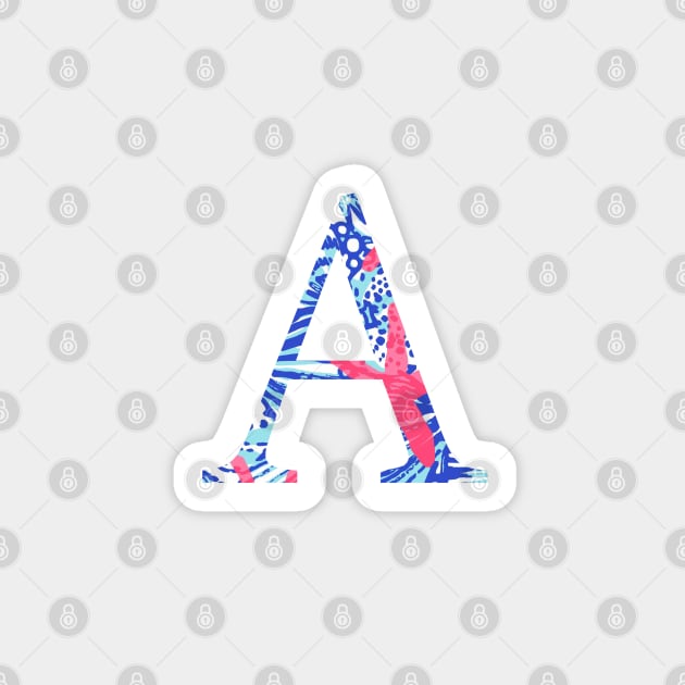 Alpha Tropical Letter Sticker by AdventureFinder